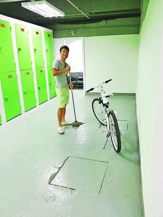 Kyle Choi opened a bike storage and become a boss